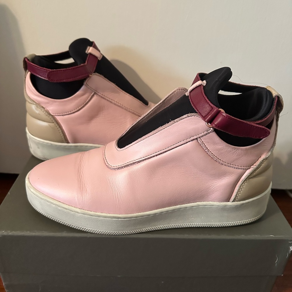Filling Pieces pink sneakers